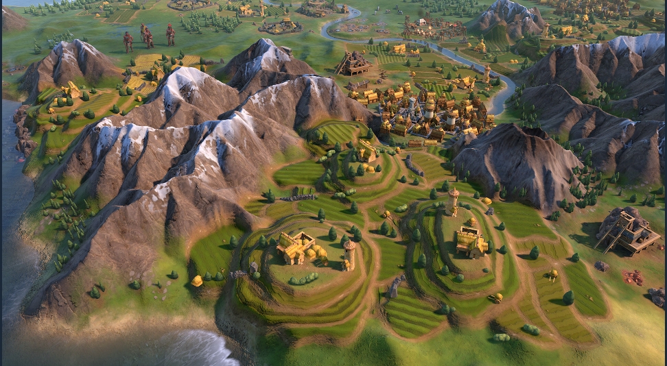 文明6如何看地块产出