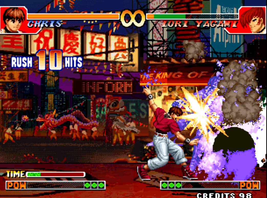 拳皇97暴走八神庵怎么选