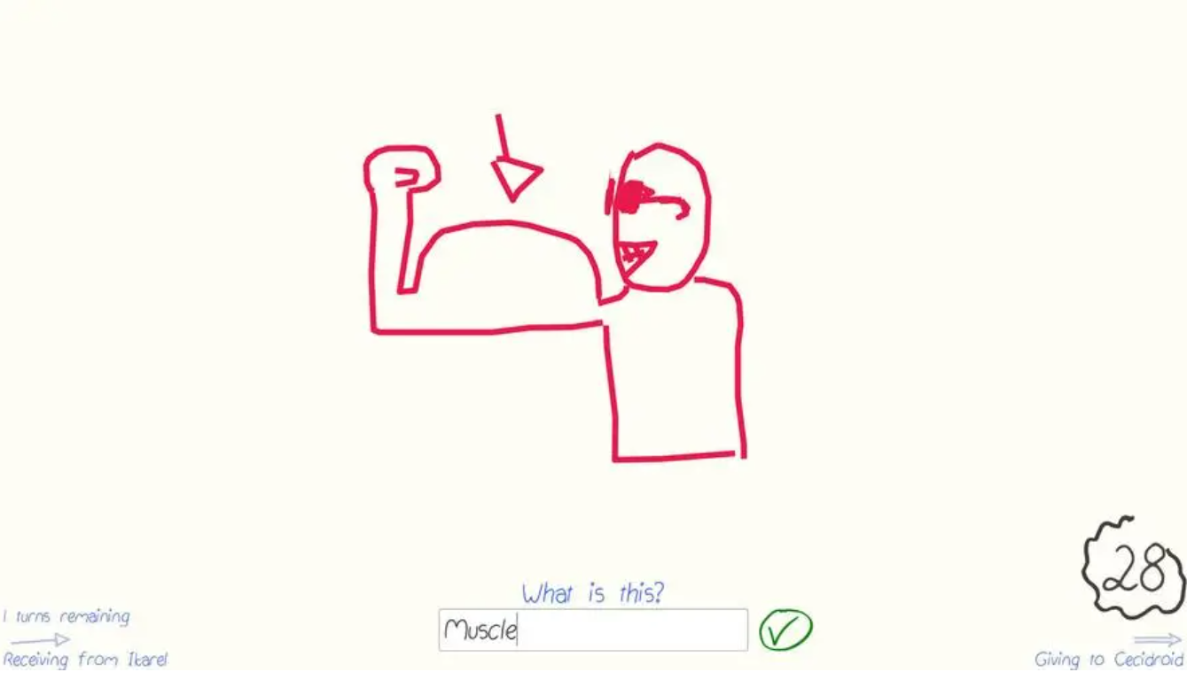 你画我猜2个人怎么玩