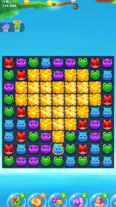 开心消消乐雷电精灵怎么消除