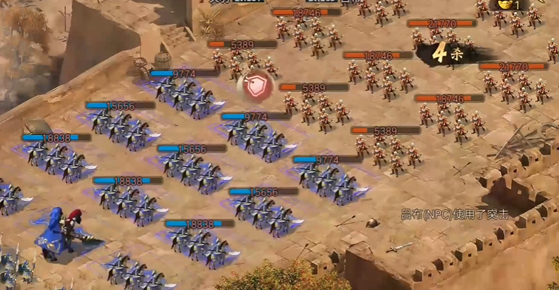 攻城掠地169吕布怎么打