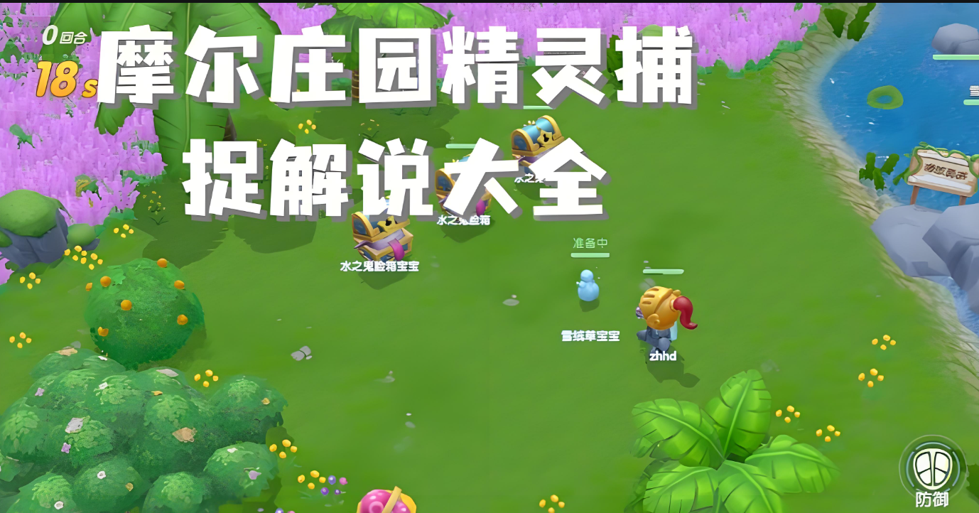 摩尔庄园捕捉精灵一级怎么捕捉