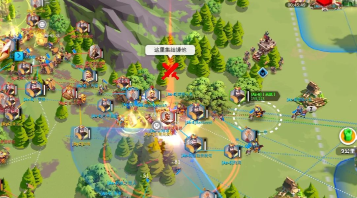 万国觉醒怎么控制兵的走向