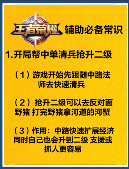 王者荣耀辅助怎么玩