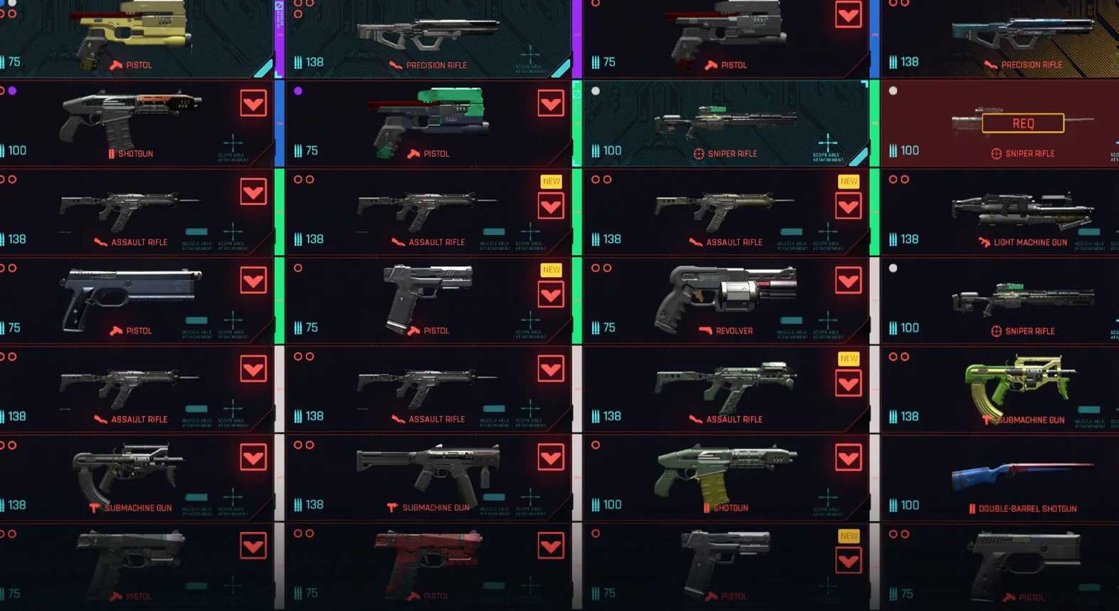 赛博朋克2077武器获得怎么玩