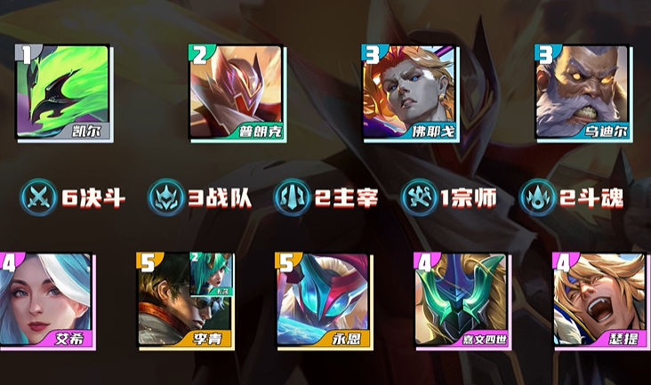 云顶之弈最新阵容决斗大师怎么玩
