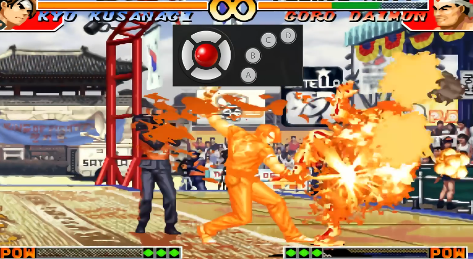 拳皇97草稚京怎么放地火 拳皇97草稚京怎么放地火