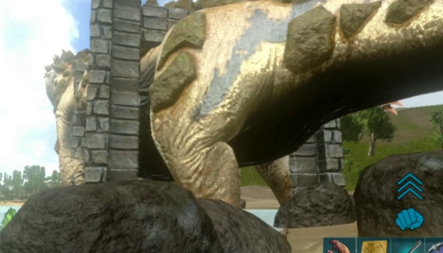 方舟生存进化泰坦龙驯服后吃什么