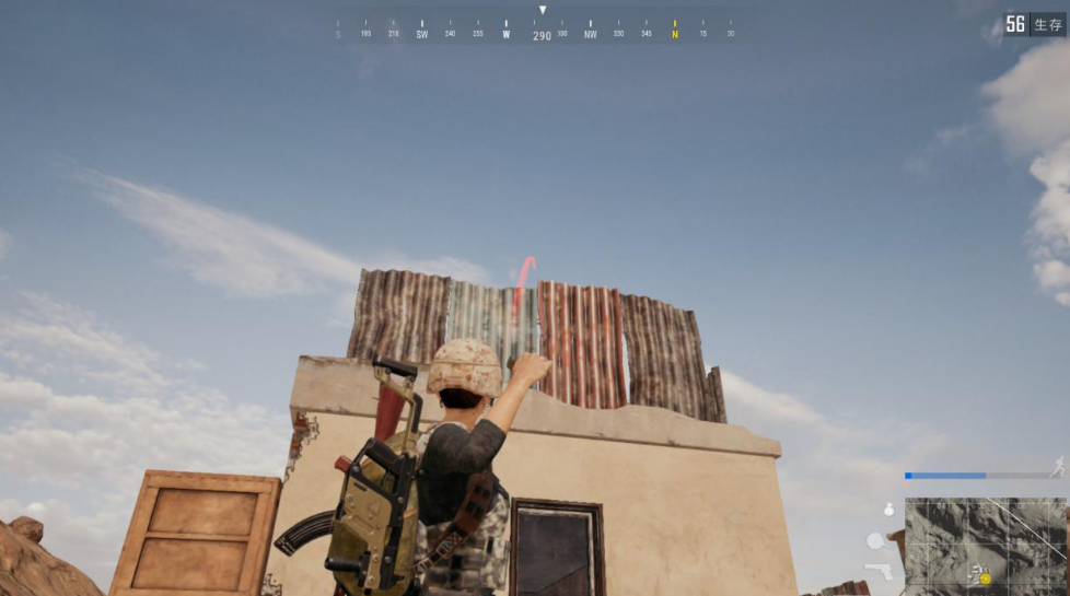 绝地求生如何扔抛雷