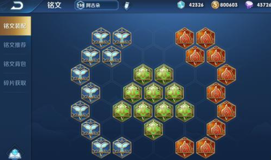 王者荣耀五大野王铭文出装是什么