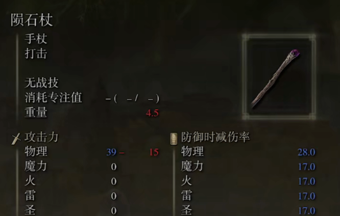 艾尔登法环前期好用的武器推荐什么