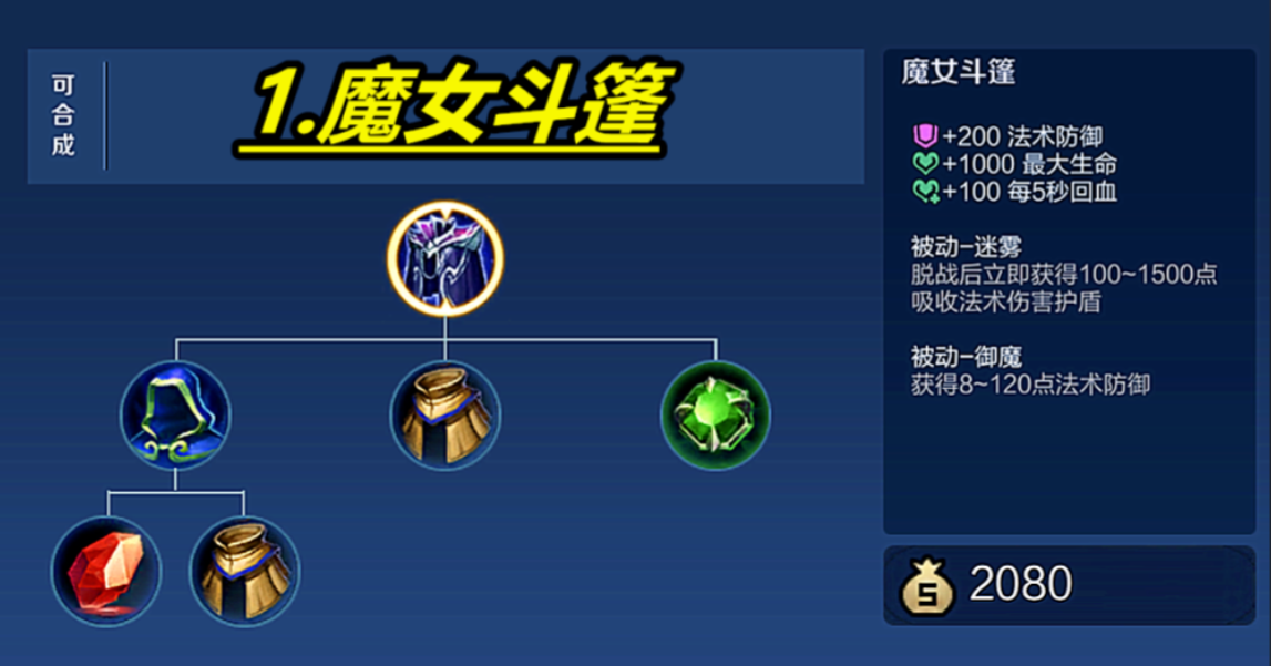 王者荣耀新版廉颇的出装怎么搭配