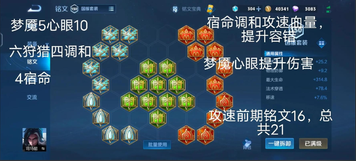 王者荣耀司马懿最佳出装是什么