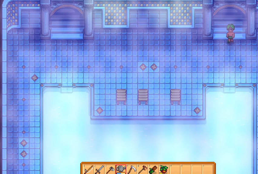 星露谷物语温泉附近山洞怎么进去