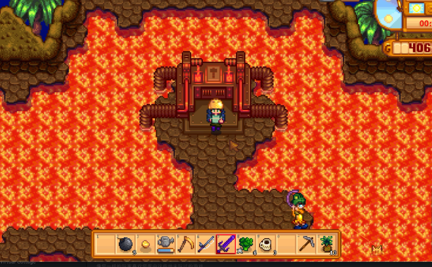 星露谷物语姜岛农场怎么开