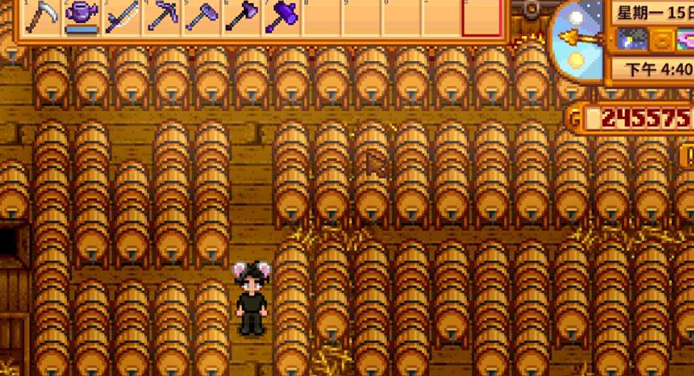 星露谷物语酒桶怎么取酒 星露谷物语酒桶怎么取酒