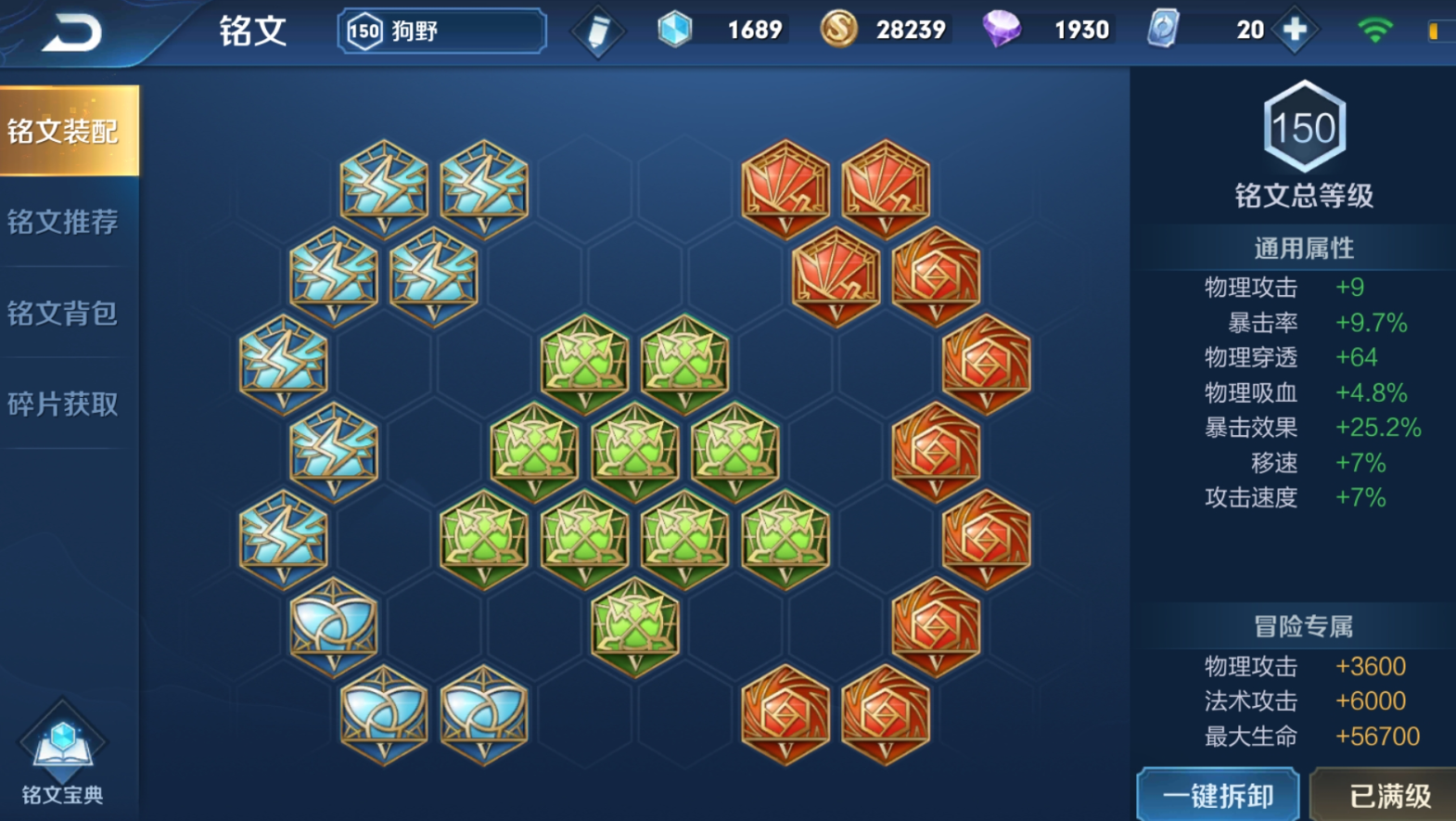 王者荣耀狼狗铭文出装怎么出 王者荣耀狼狗铭文出装怎么出