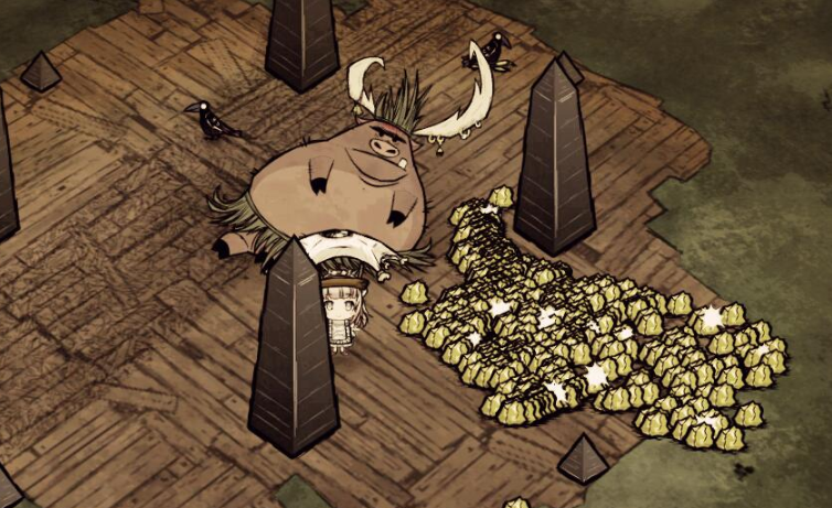 饥荒中猪王都要什么才吐金子 饥荒中猪王都要什么才吐金子