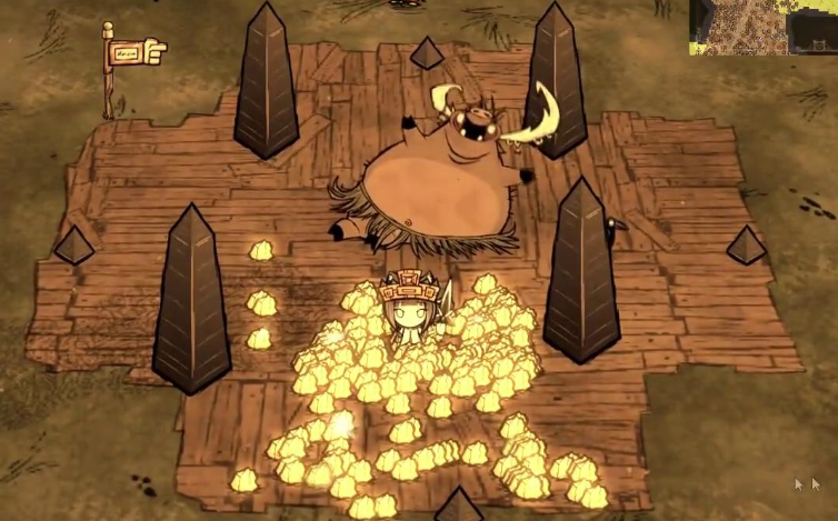 饥荒中猪王都要什么才吐金子 饥荒中猪王都要什么才吐金子