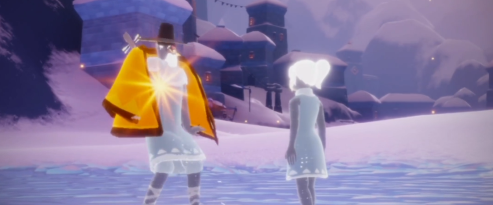 光遇霞谷滑冰先祖怎么完成