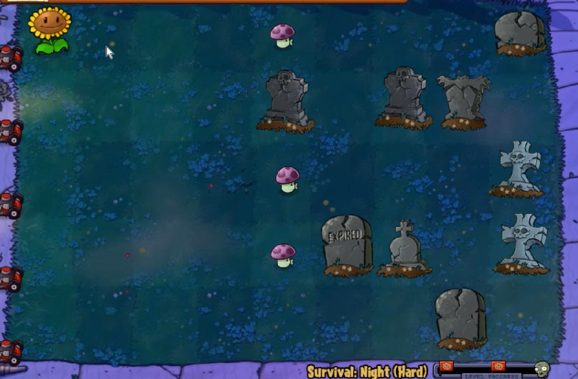 植物大战僵尸黑夜困难怎么过关