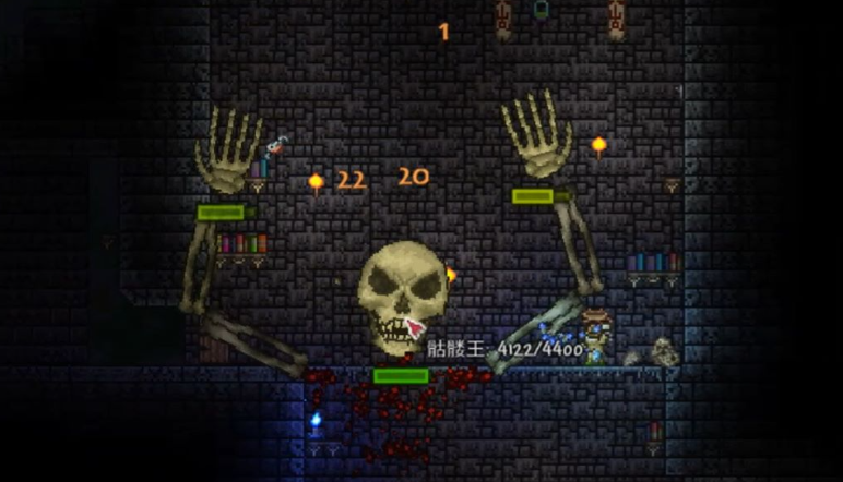 泰拉瑞亚骷髅王专家怎么打