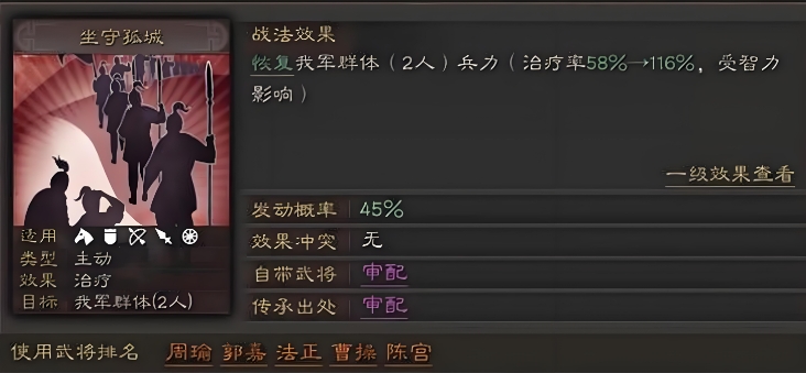 三国志战略版玩盾法正带什么战法