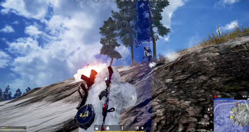 绝地求生端游如何捏瞬雷