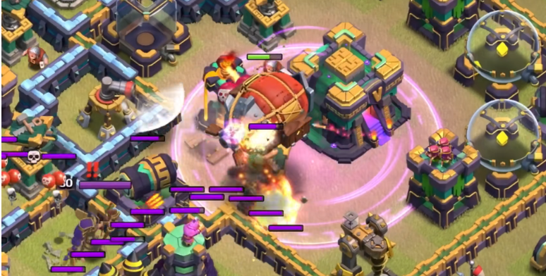 部落冲突9本怎样用飞艇