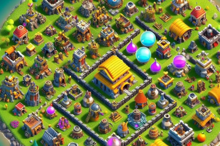 部落冲突中部落建筑在哪