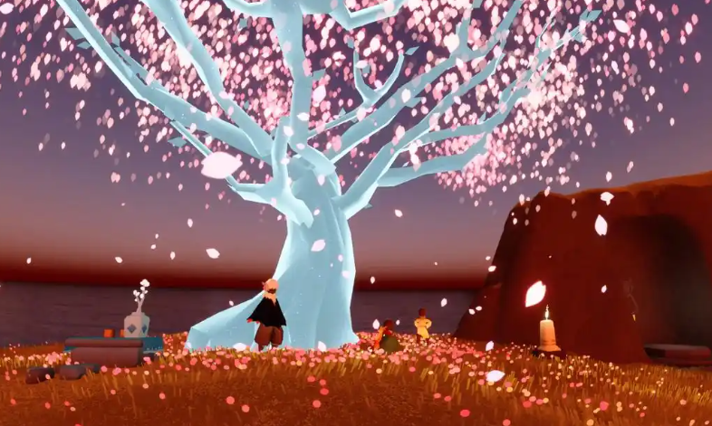 光遇樱花树怎么掉烛光 光遇樱花树怎么掉烛光