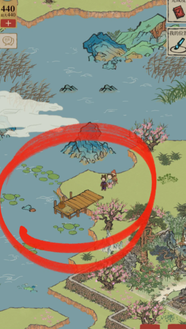 江南百景图探险在哪钓鱼