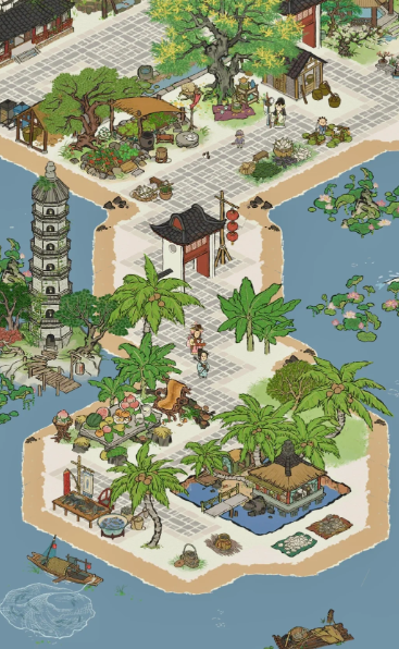 江南百景图住人分配在哪