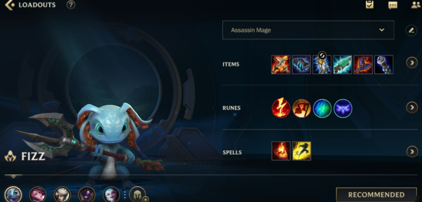 英雄联盟手游小鱼走什么位置