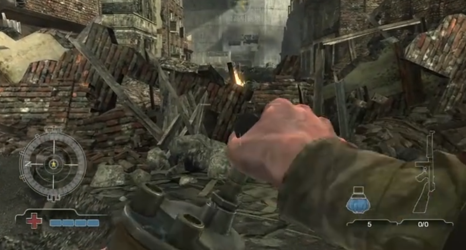 使命召唤4摧毁防空炮怎么过